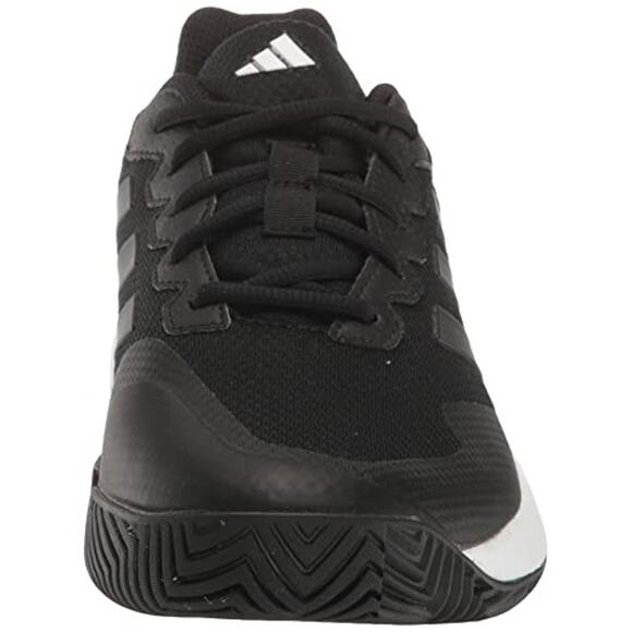 NWT Adidas Mens Game Court 2 Core Black/Core Black/Grey 7